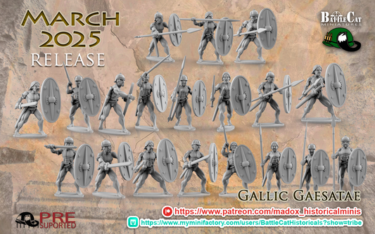 Gallic Gaesatae Warriors