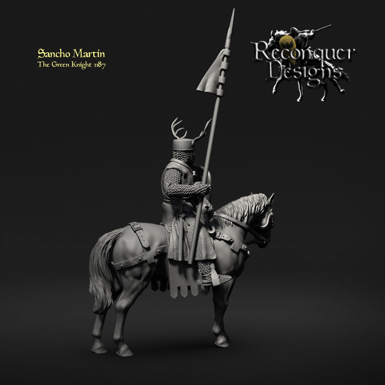 Don Sancho Martin, the Green Knight – Potbelly Miniatures