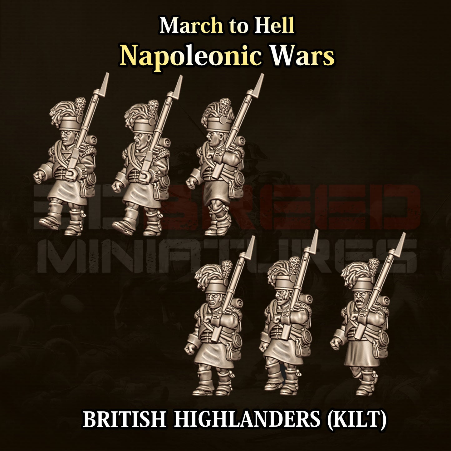 British Highlander Infantry