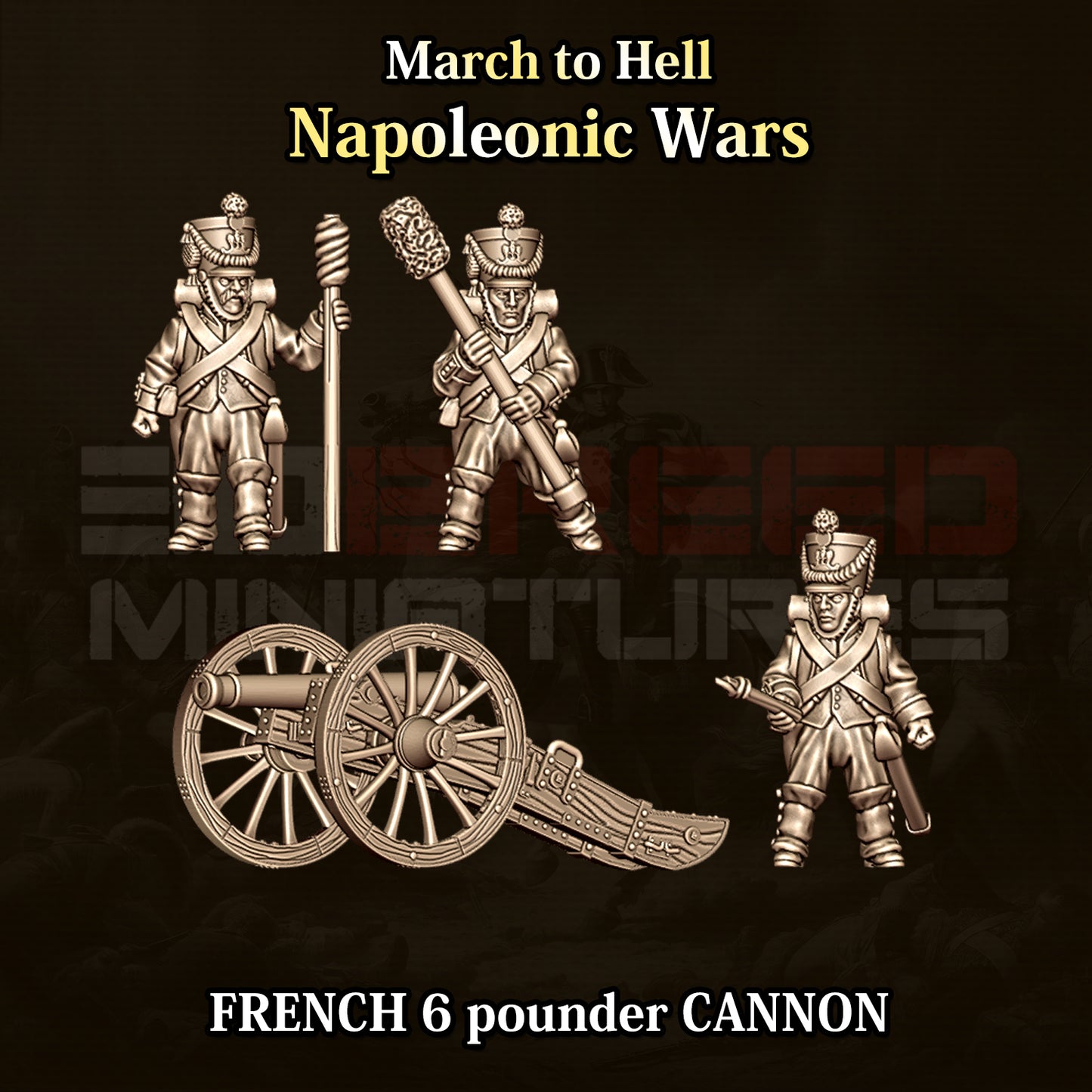 French 6pdr Cannon