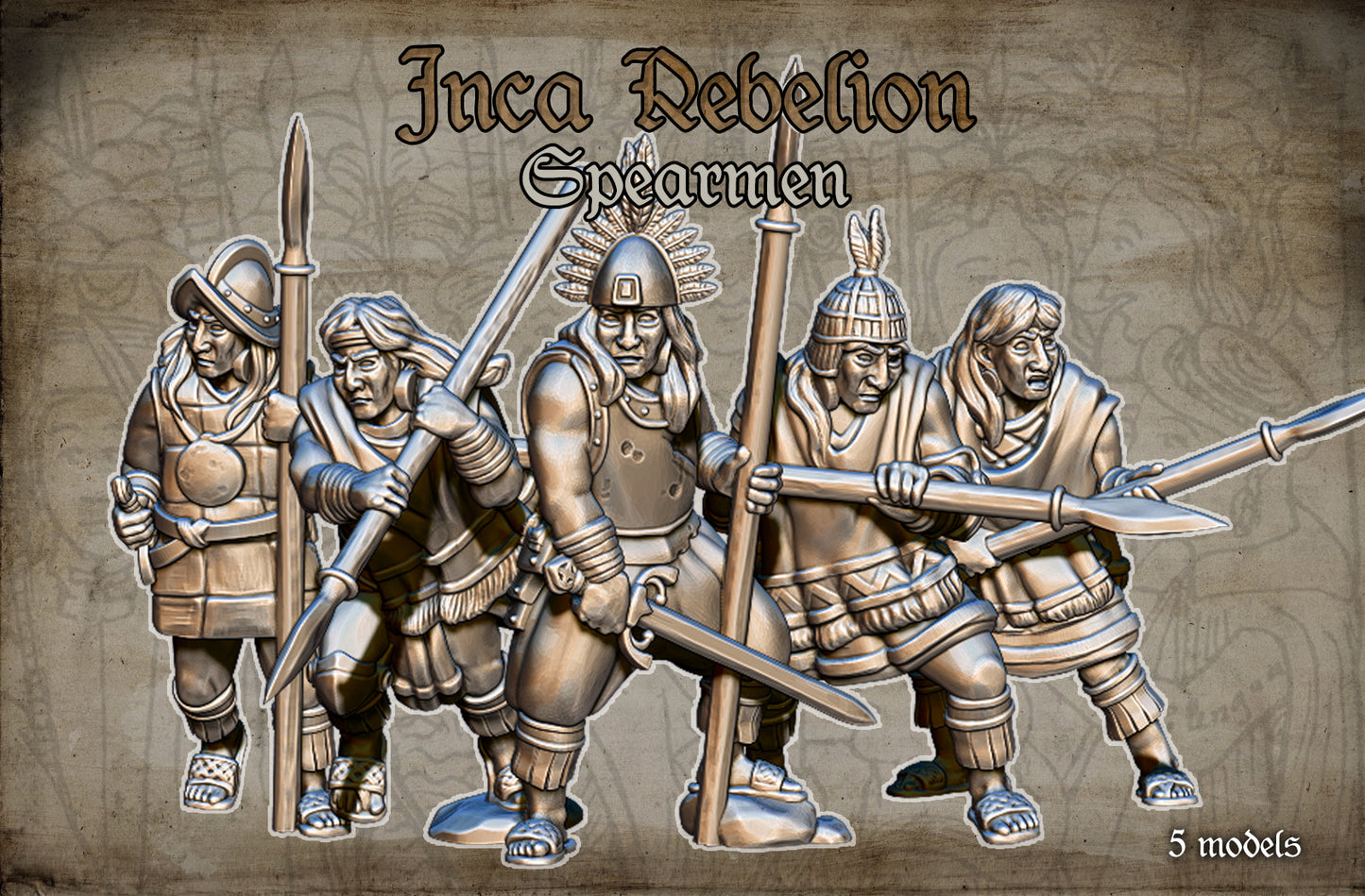 Inca Rebellion Spearmen