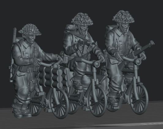 Commonwealth Infantry on bicycles