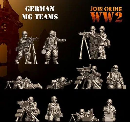 German MG34 Teams